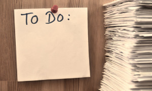 Une liste TODO peut vous aider à organiser votre gestion administrative