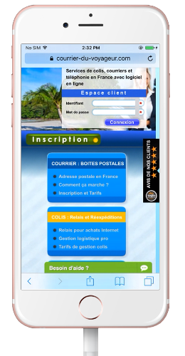 Espace client CDV sur votre mobile : Safari pour iPhone